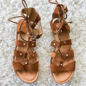 Dolce Vita Brown Gladiator Sandal